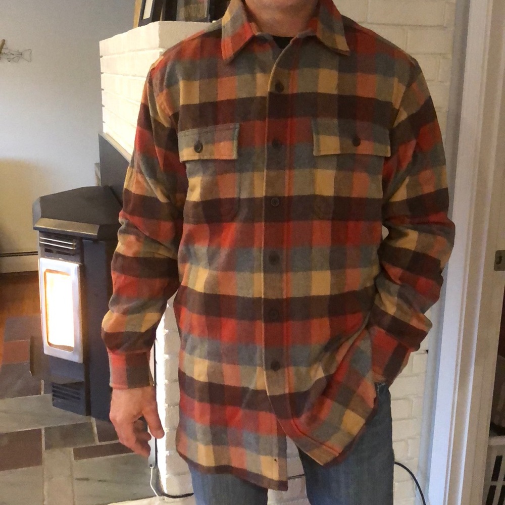 LL Bean men’s Flannel Button down shirt